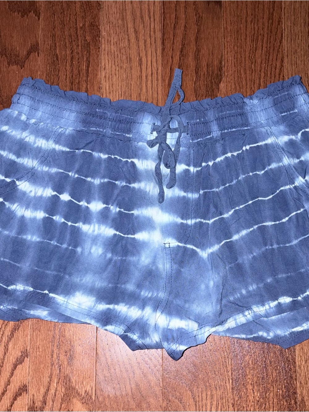 Aeropostale Blue Tie-Dye Lounge Shorts Sz small